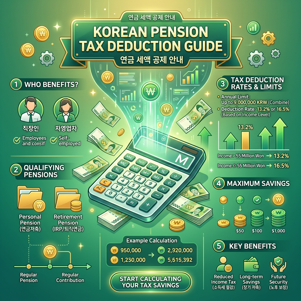 연금보험 세액공제 한도 2026 — 완벽 정복 가이드